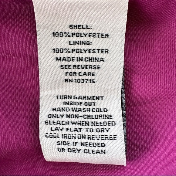 Nanette Lepore top with long sleeves, raglan cut, ruffled,  loose fitting - Picture 12 of 12